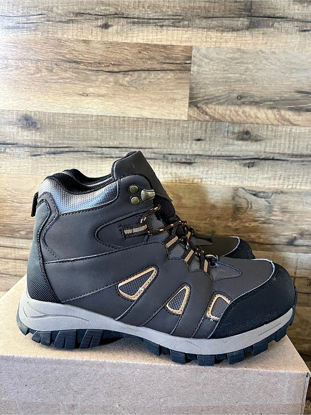 Deer Stags Big Kids Drew Waterproof Hiking Boot 6 M